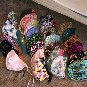 Nurse surgical caps- Most are KimKaps